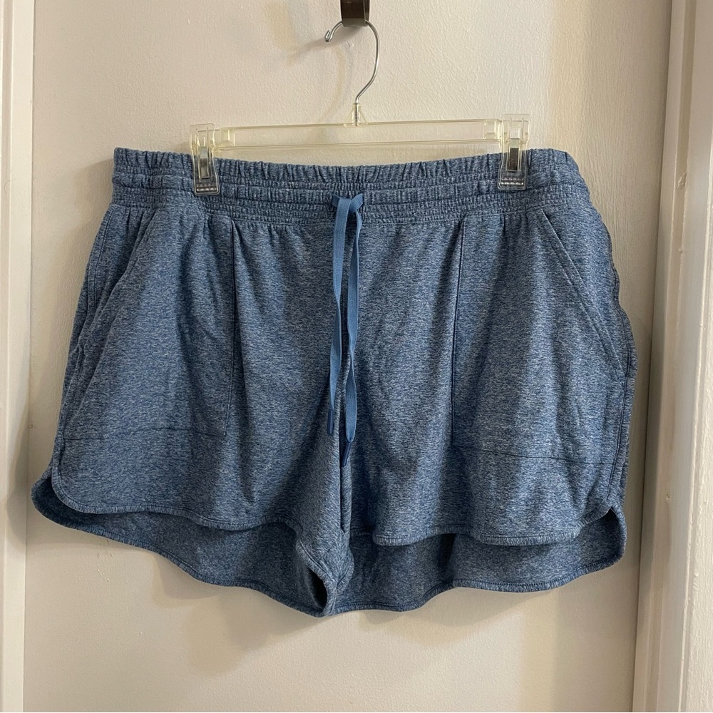 Athletic Works Blue Athletic Shorts Relaxed Fit XL